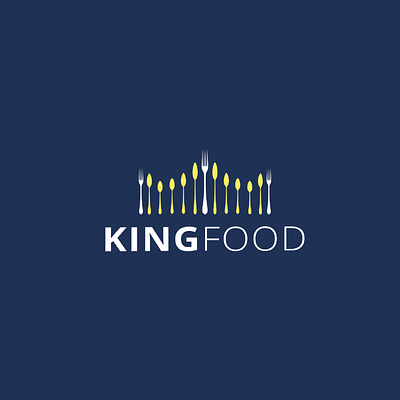 King Food branding logo