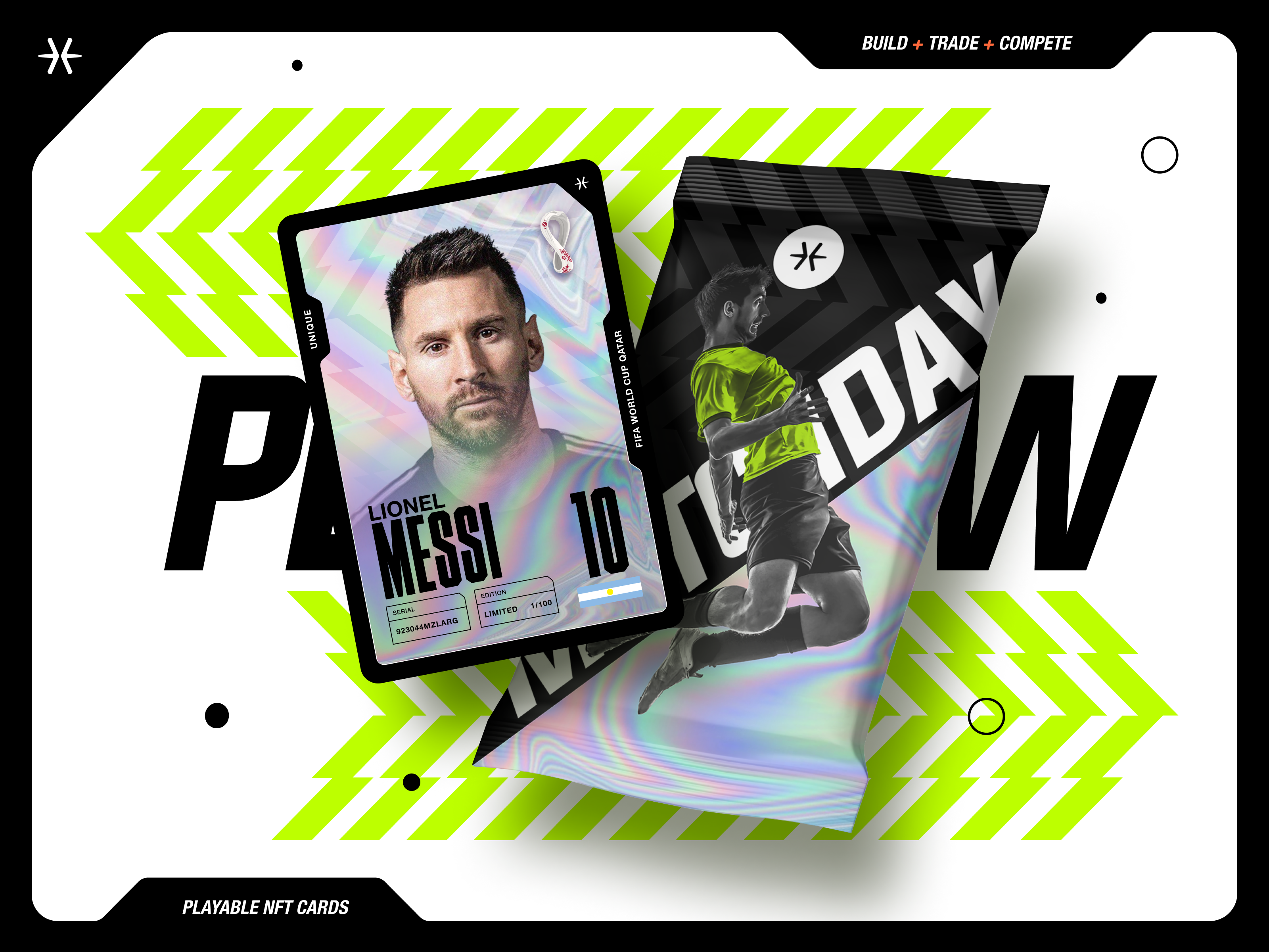 Example of MATCHDAY: The NFT tokens