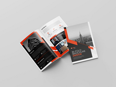 Business Brochure design template advertising annual report bi fold brochure bifold booklet branding brochure brochure design business company corporate design designer graphic design office print print design profile social media template