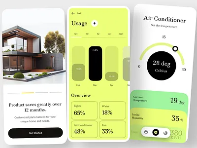 Solar app design mobile app app design app designer climate app electric app electricity electricity app energy green app green power mobile app power power app power consumption renewable energy solar solar app solar app design solar panel ui designer ui kit
