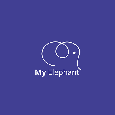 My Elephant branding logo