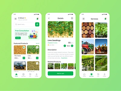 Agriplant - Agriculture Mobile App agriculture agriculture app agro agrotech app design crops farm farm app farmer farmer app farming fields mobile app nature smart farm srsoumik trending app ui visual design