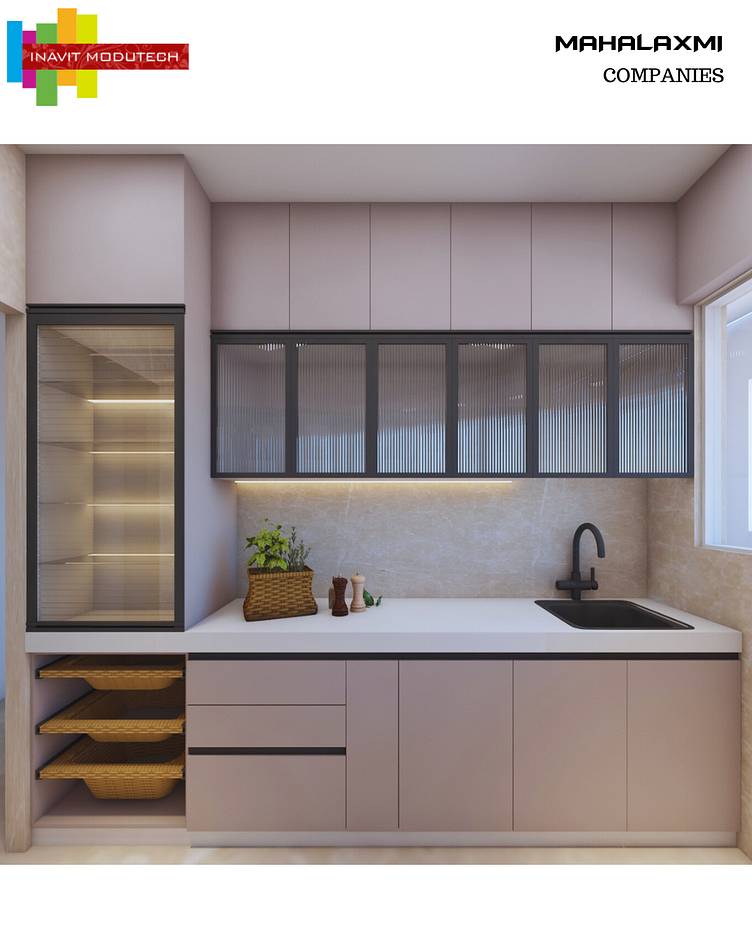 Parallel Modular kitchen Inavit Modutech Pvt Ltd, Mumbai by Inavit