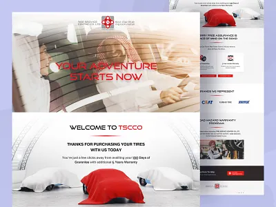 Tscco - Tire Service Centre Company Website automobile automobile website car maintenance car market car service car website classic car luxury car modern design repair tire service tires transport uidesign vehicle website