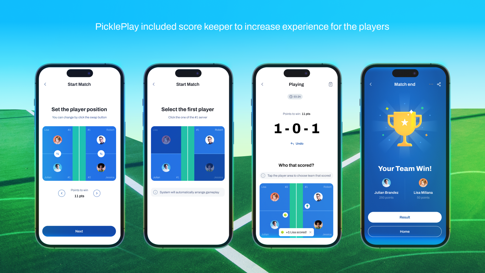 Pickleplay - Pickleball mobile app UI Kit by Sub1 for Sub1 Studio on ...