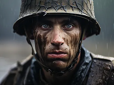 War Never Changes- Story of WWII Soldier 2 portrait soldier war never changes ww2 wwii