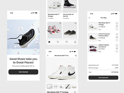 Sneakers e-commerce app