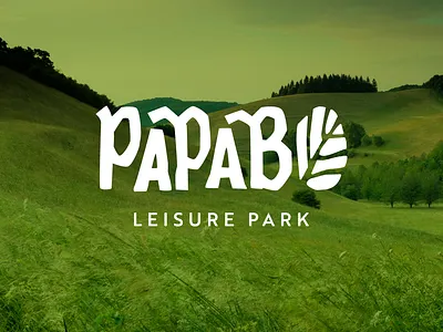 PapaBo Logo branding design graphic design lettering lettering art lettering artist logo logo design