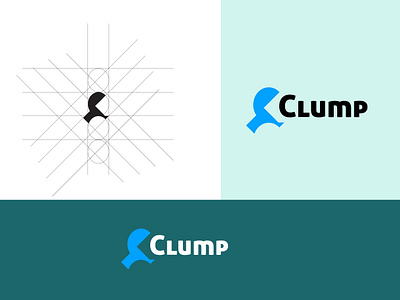 Clump, logo design, brand identity logo design course