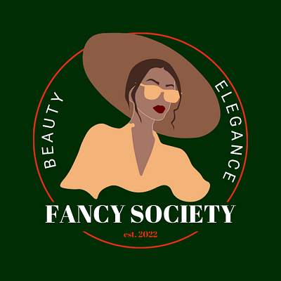 Fancy Society logo branding design graphic design illustration logo ux vector
