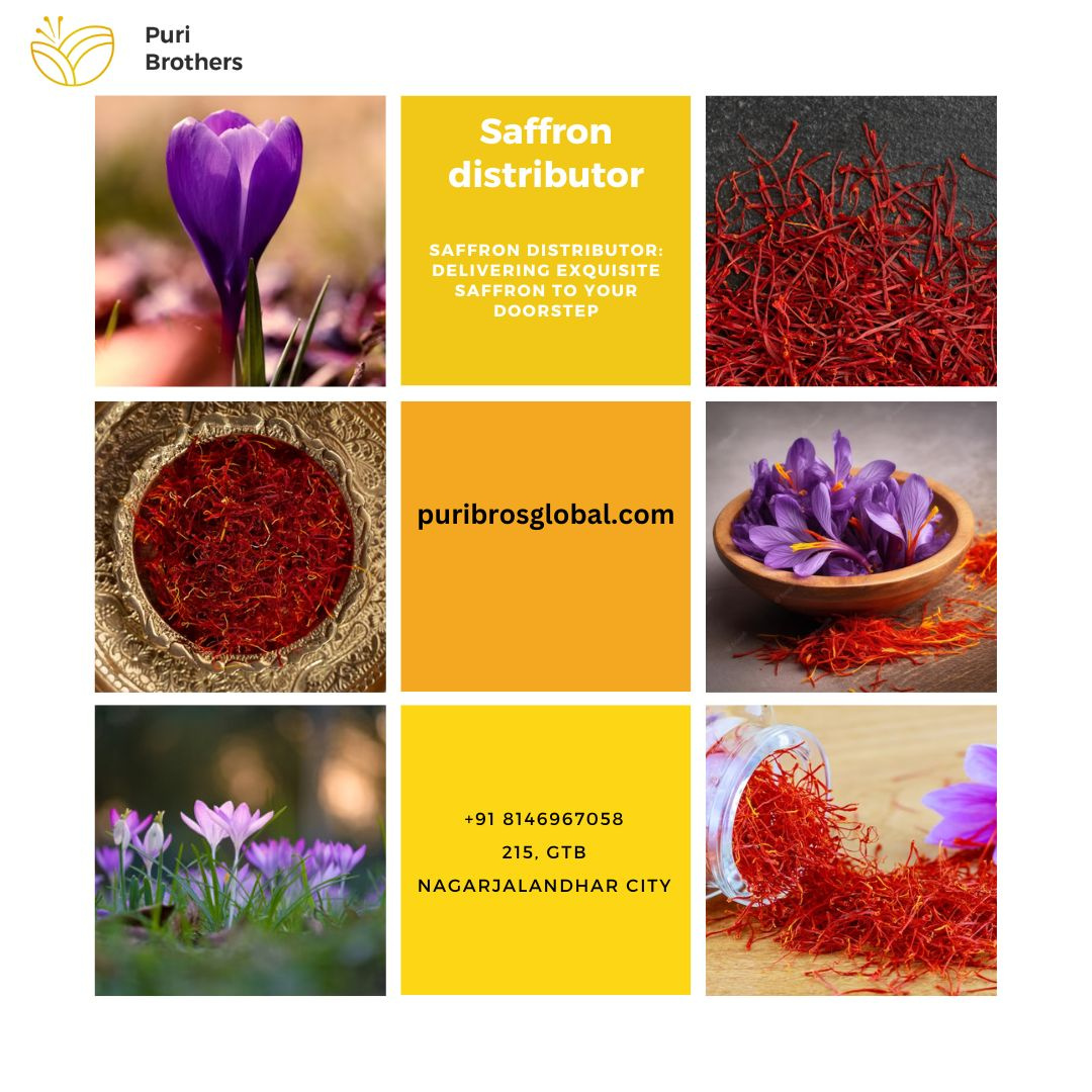 Saffron Distributor by Puri brothers on Dribbble