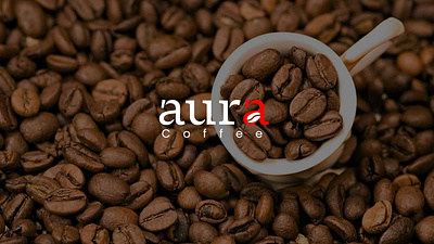 Coffee Logo. Aura branding business coffee logo design graphic design graphic designer illustration logo logo challenge logo creation logo creative logo creator logo for life logo idea logo inspiration logo love