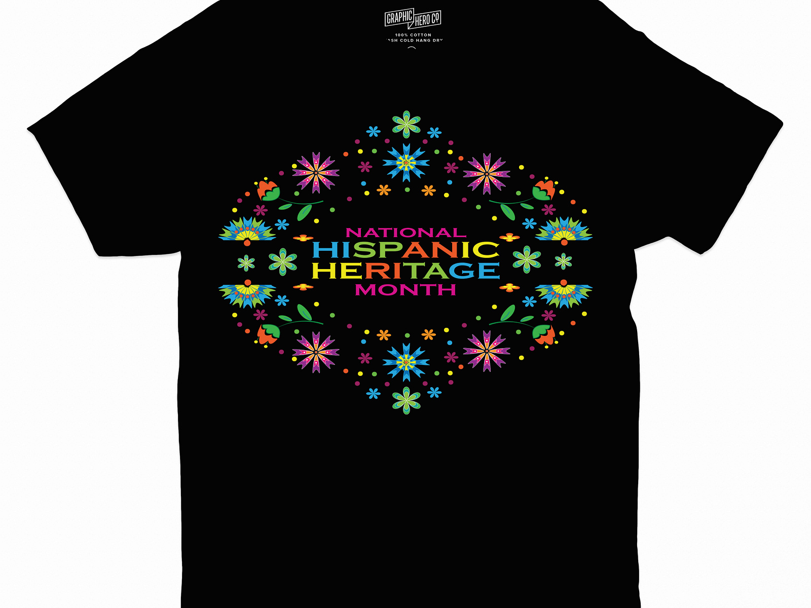 NATIONAL HISPANIC HERITAGE MONTH T-SHIRT DESIGN by Md. Mahmudur Raphey ...