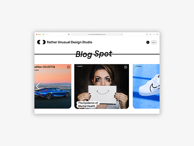 Blog Spot - Rather Unusual Design Studio design graphic design typography ux