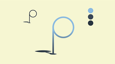 Minimalistic P logo design app branding design graphic design illustration logo typography vector