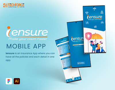i-ensure Mobile App art branding design graphic design illustration logo new trending ui ux vector webdesign