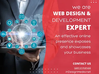Online Presence branding indesignmedia ui web development webdesign website