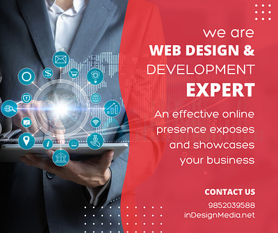 Online Presence branding indesignmedia ui web development webdesign website