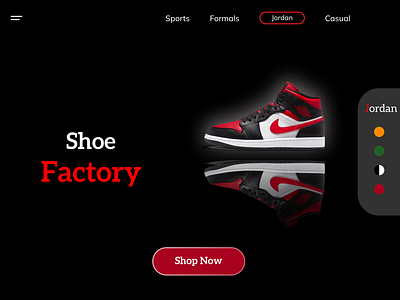 Shoe Factory app design figma graphic design jordan jordans mobile mobile design shoe shoe app shoe design shoe website shoes ui