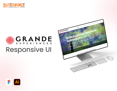 Grande Experiences - Responsive UI branding design graphic design ui ux webdesign