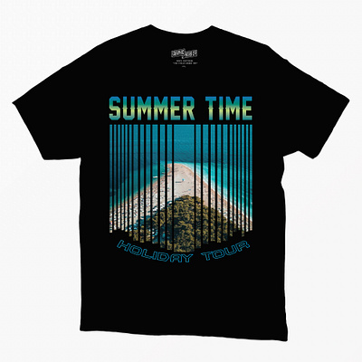 SUMMER TIME T-SHIRT DESIGN awesome t shirt design custom t shirt custom t shirt design design design on black t shirt eye catching tshirt design summer time design summer time t shirt summer time t shirt design t shirt t shirt design t shirt on holiday tour typography t shirt design