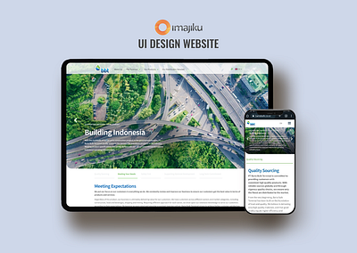 PT Baria Bulk Terminal (BBT) | IMAJIKU design ui uiux ux webdesign webdevelopment websitedesign websites