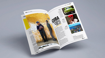 Magazine layout graphic design magazine layout typography