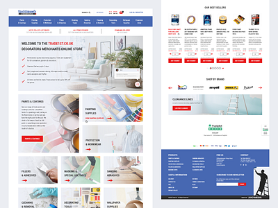 TF: Homepage brand branding design graphic design ui ux web website