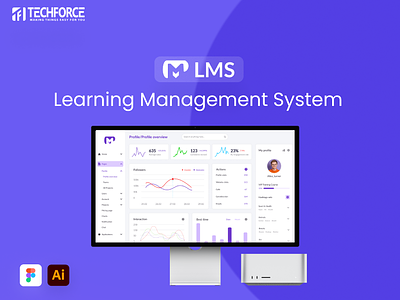 LMS - Learning Management System art branding design graphic design illustration logo ui ux vector webdesign