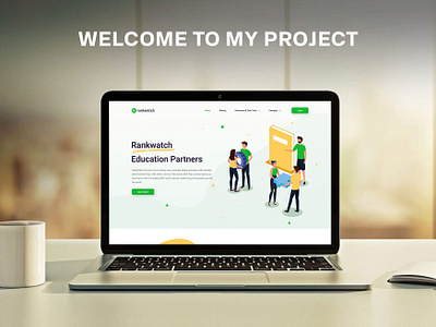 Education Partner website Design 3d app appdesign application colorcombination design education figma mobile mobileapp typography ui uiux ux vm uiux websitedesign