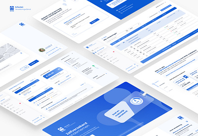 Insurance platform UX/UI design branding interface responsive ui user research ux visual