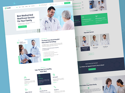 Medical, Hospital And Clinic multi purpose Web Design branding business business consulting clinic design ecommerce finance hospital illness landing page medical ui user interface web design