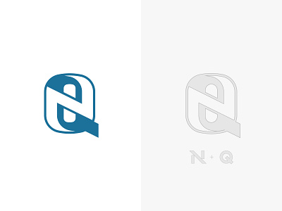 N + Q Logo Design - initial letter logo branding creative logo dainogo identity initial letter logo letter logo logo logo design logo ideas mark n letter logo q letter logo symbol typography
