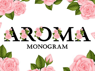 Monogram Roses Font