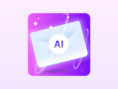 APP Icon Email AI ai email email ai gmail graphic design logo mail interface ui ux