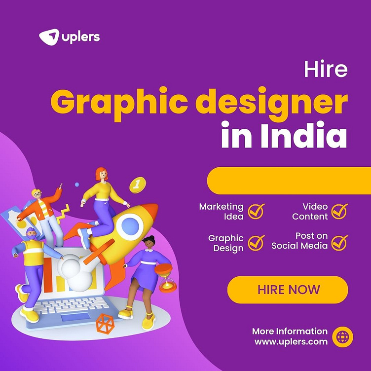 hire-graphic-designer-in-india-with-uplers-by-kritika-verma-on-dribbble