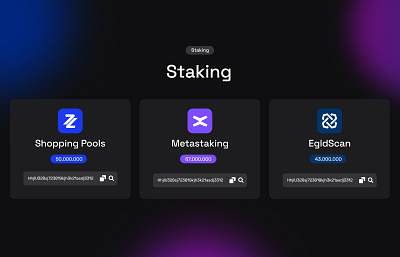 Staking UI for Crypto Website bitcoin black clean crypto cryptocurrency dark design ethereum gradients ui web website zpay