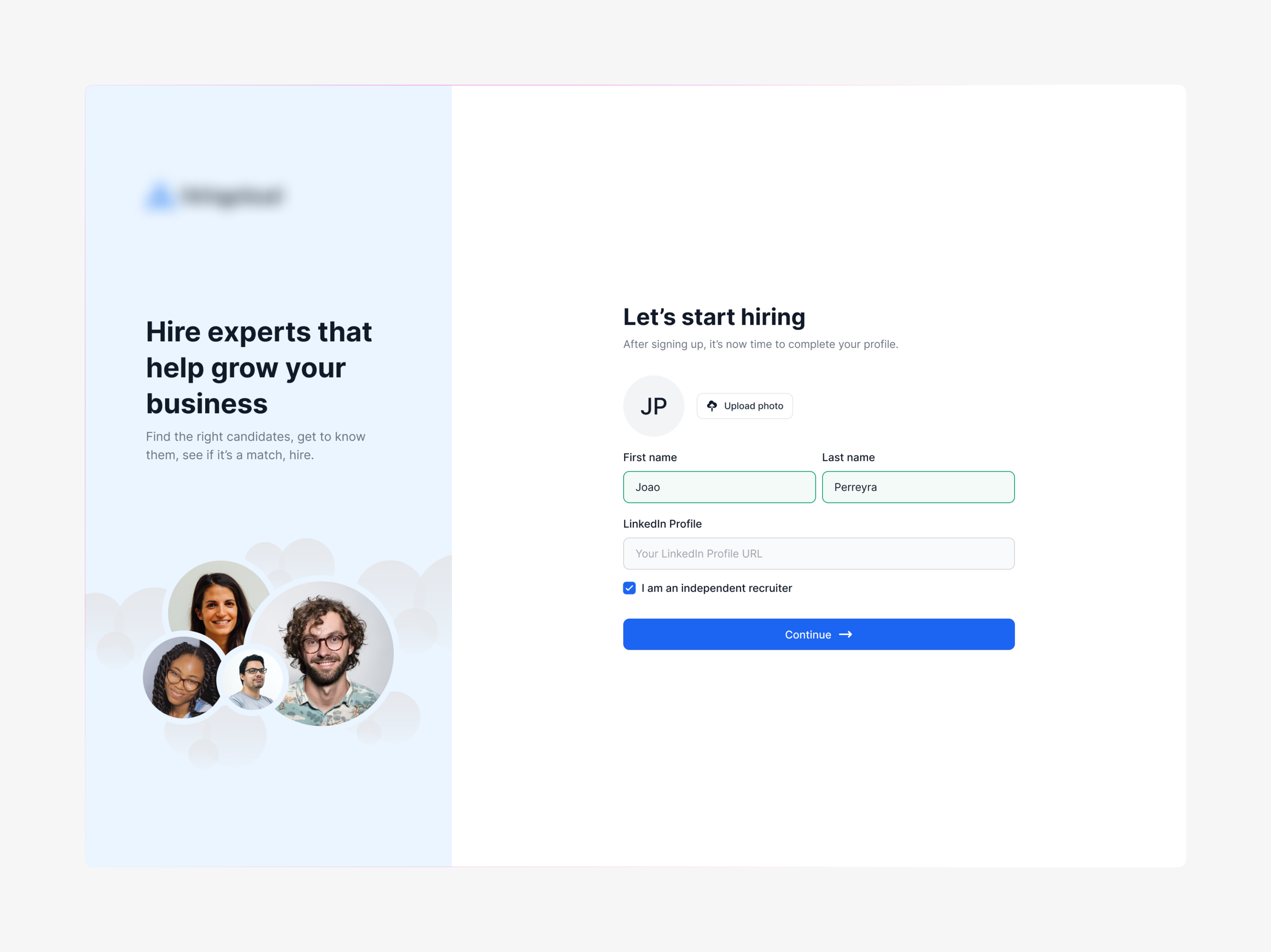 hiring platform onboarding design flowbite input field onboarding onboarding ideas platform ui design ui ideas ux design