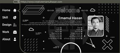 Web Template Design adobe adobe illustrator adobe photoshop branding creative emamul hasan design graphic design illustration logo photoshop ui web