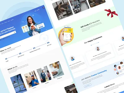 Web Page creative landing page creative ui design tranding ui trending design trending landing pages ui design updatad design