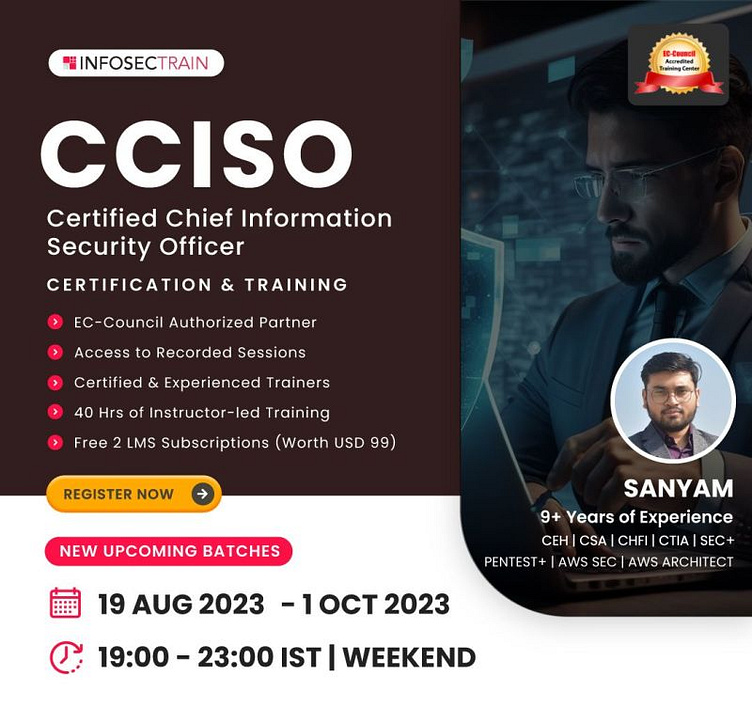 Certified Chief Information Security Officer Certification by