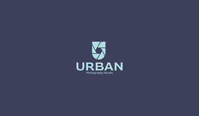 Urban | photofraphy studio baby blue brand design brand identity branding camera graphic design logo logodesigner mark photography visualidentity