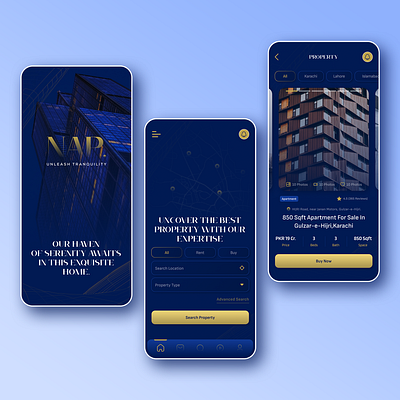 NAP. Property App buy porperty concept design concept idea interaction design mobile app property real estate rent property ui user experience user interface ux