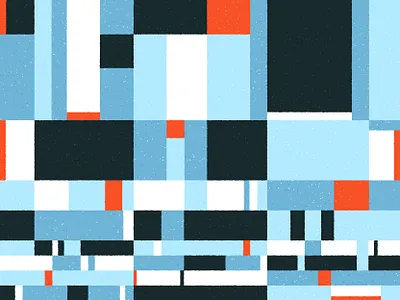 Shapes abstract blanket contemporary graphics pattern shapes