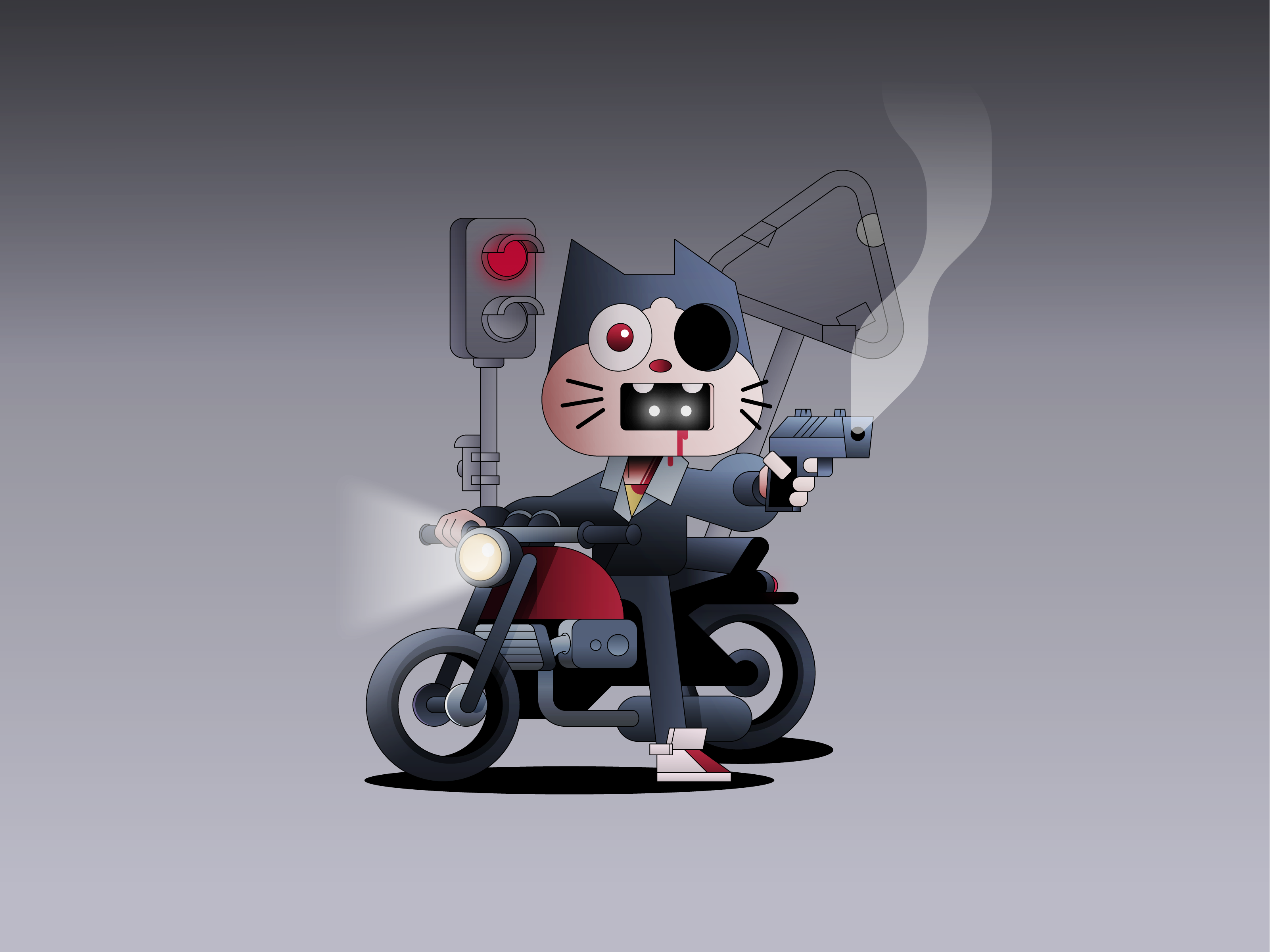 This guy. character design flat icon illustration illustrator logo ui vector waldek