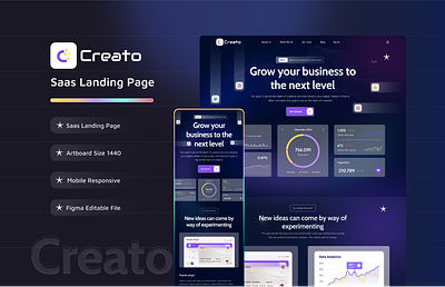 SAAS Landing Page UI Design design figma homepage landing page landing page design landing page ui landingpage saas saas home page saas landing page saas landing page ui saas website saas website ui ui ui design uiux ux web design website ui website ui design