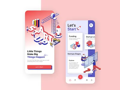Startup app branding design graphic design illustration logo typography ui ux vector