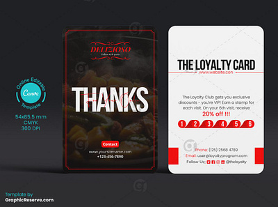 Restaurant Bar Loyalty Card Template Canva beauty salon loyalty card beauty spa loyalty card business loyalty card canva canva loyalty card design canva template fashion cloth store loyalty card fashion loyalty card loyal club loyalty card loyal family loyalty card loyalty card loyalty card design loyalty card template restaurant loyalty card