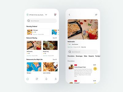 Resturant Ordering App app design design food app food ordering mobile design resturant ui
