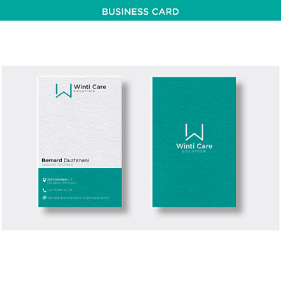 Winti Care Solution / Branding branding design graphic design illustration logo minimal minimalis minimalist ui vector